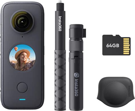 Insta360 ONE X2 360 Degree Waterproof Action Camera, 5.7K。